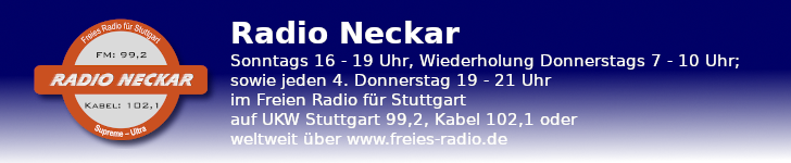 Radio Neckar im Freien Radio für Stuttgart